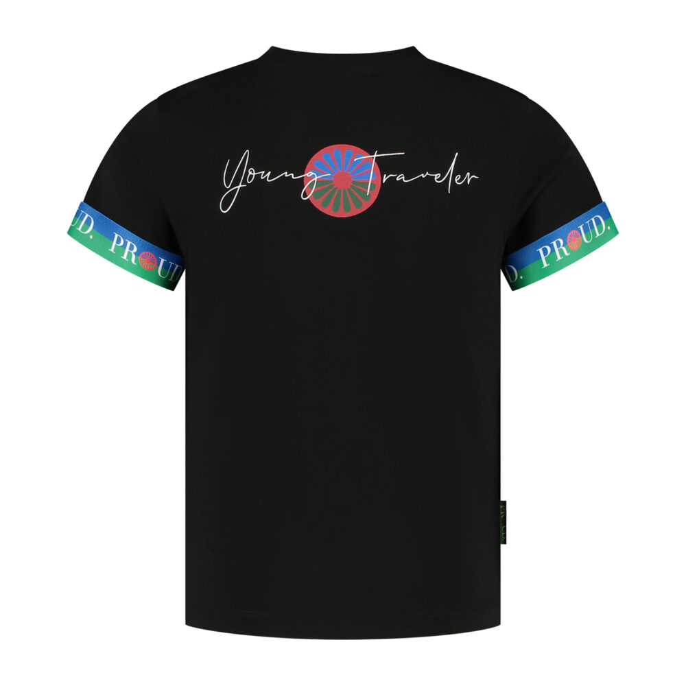 young traveler Tee Black